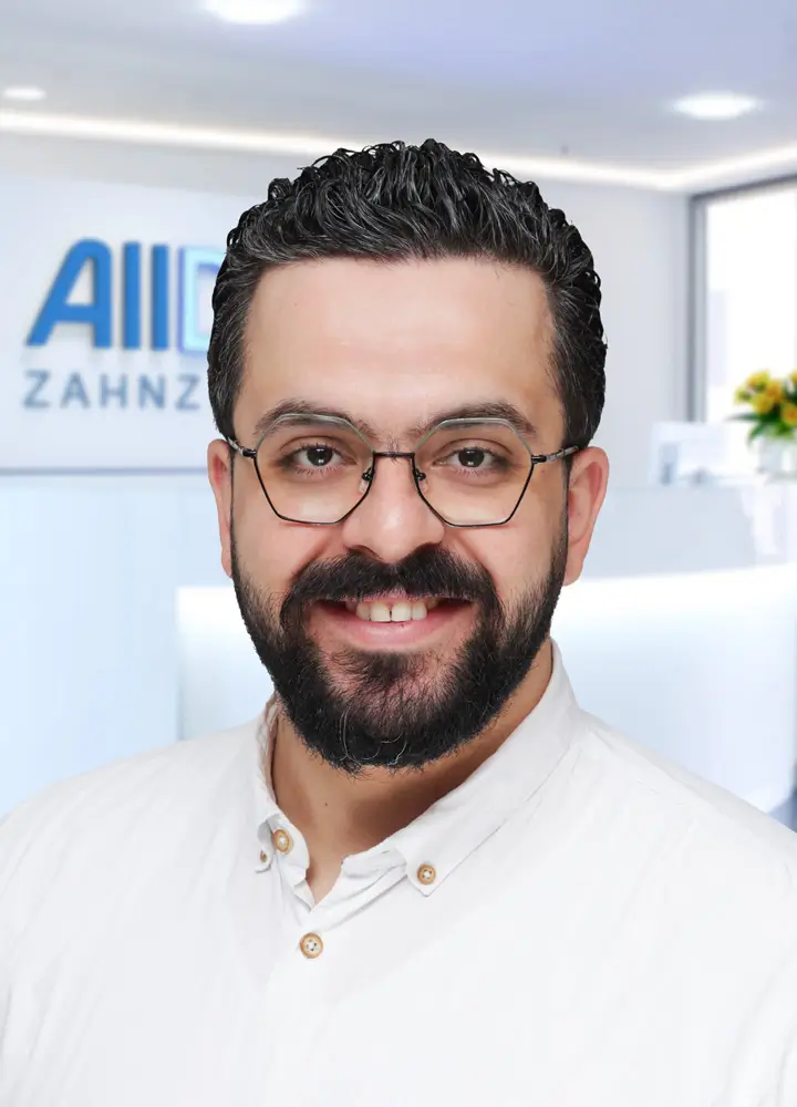 Portrait Zahnarzt Ayman Alaabed (AllDent Bochum)