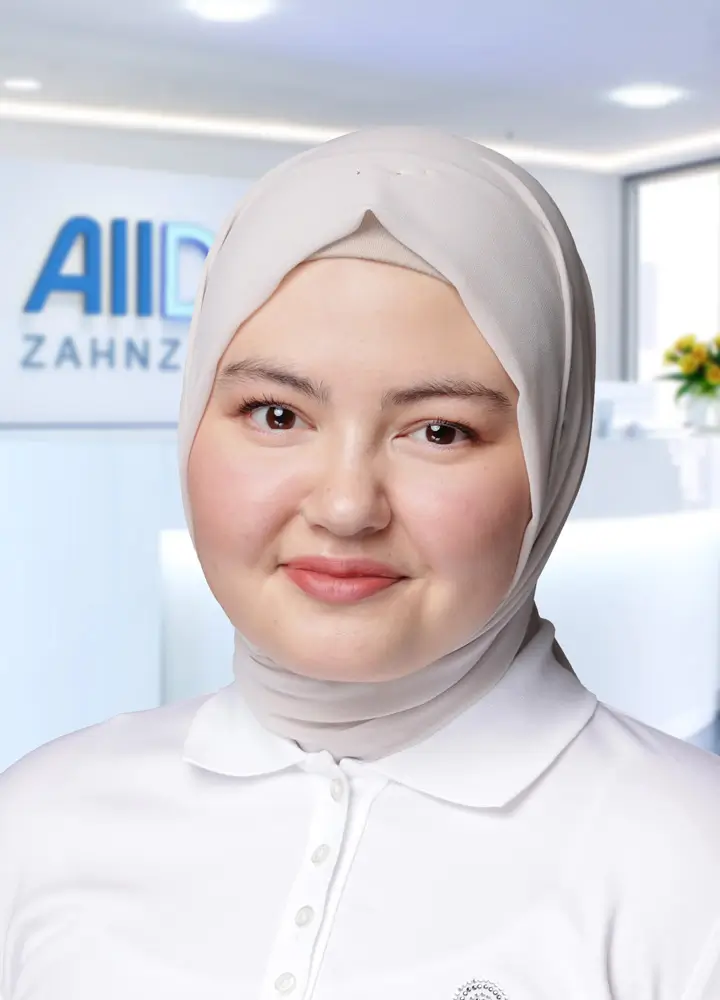 Portrait Zahn&auml;rztin Ayse Yan (AllDent Bochum)