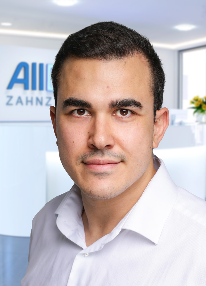 Portrait Oralchirurg Mario Yonov (AllDent Bochum)