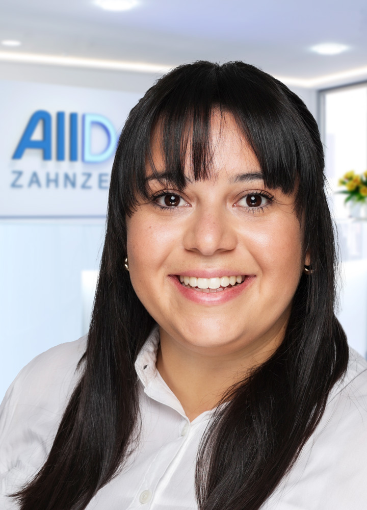 Portrait Zahnärztin Hanan Al Ghawi (AllDent Bochum)